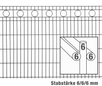 AOS STAHL 37,5m Zaunpaket KOMPLETT Schmuckzaun ROM Höhe 1030mm Farbe moosgrün