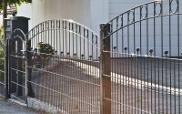 AOS STAHL 30m Zaunpaket KOMPLETT Schmuckzaun WIEN inkl. Pfosten Höhe 1430mm
