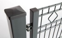 AOS STAHL Metalltor - VARIO Residenz BARCELONA 2-flg. Farbe verzinkt Höhe 830mm