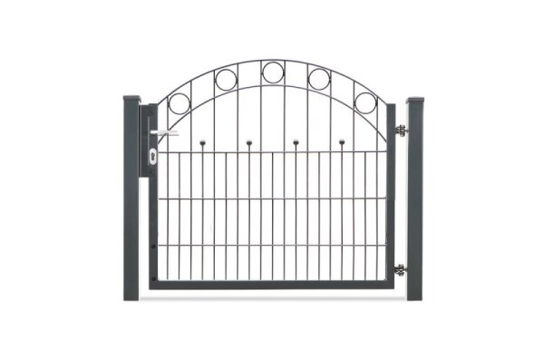 AOS STAHL Metalltor - VARIO Residenz WIEN 1-flg. Farbe anthrazitgrau Höhe 1006mm