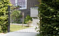 AOS STAHL Metalltor - VARIO Residenz WIEN 1-flg. Farbe verzinkt Höhe 1406mm
