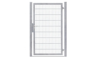 AOS STAHL Gartentor - VARIO Plus 1-Flügig verzinkt Breite 1000mm Höhe 1830mm