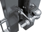 AOS STAHL Gartentor - VARIO Plus 1-Flügig verzinkt Breite 1000mm Höhe 1830mm