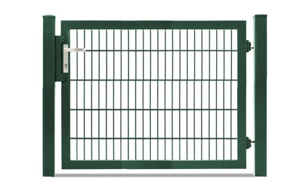 AOS STAHL Gartentor - VARIO Plus 1-Flügig moosgrün Breite 1250mm Höhe 1030mm