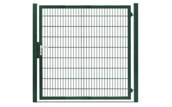 AOS STAHL Gartentor - VARIO Plus 1-Flügig moosgrün Breite 1750mm Höhe 1830mm