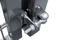 AOS STAHL Gartentor - VARIO Plus 2-Flügig verzinkt Breite 2640mm Höhe 1630mm