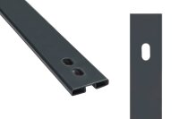 AOS STAHL Abdeckleiste für Pfosten - Typ VAP moosgrün Höhe 830mm