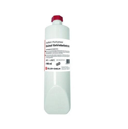 Zeller + Gmelin Getriebe Fließfett 90630 N0 900 g, Natriumseifenschmierfett, EP-additiviert