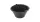 Profibau Pflastereimer 60965 Schwarz, 100 % Recycelt, 12 Liter, mit Metallgriff