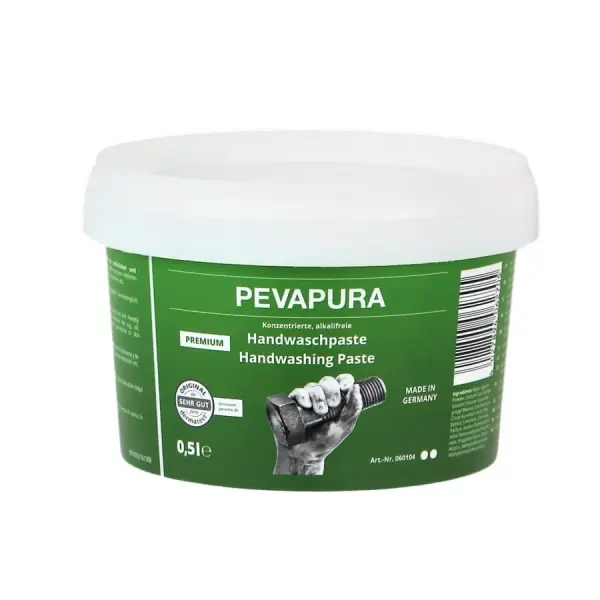 Pevapura Handwaschpaste 61052 0,5 l Dose, mit Holzmehl, pH-hautneutral