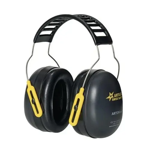 ARTON Kapselgehörschutz 61236 EM200M Schwarz, Höhenverstellbar, SNR 28 dB, 247 g
