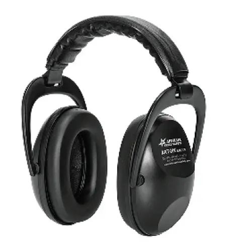 ARTON Kapselgehörschutz EM90F 61237 Schwarz, POM, Klappbarer Kopfbügel, SNR 24 dB, EN 352-1