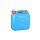 Profibau Kraftstoffkanister 61245 10 L HDPE Blau, mit UN-Zulassung und Auslaufrohr