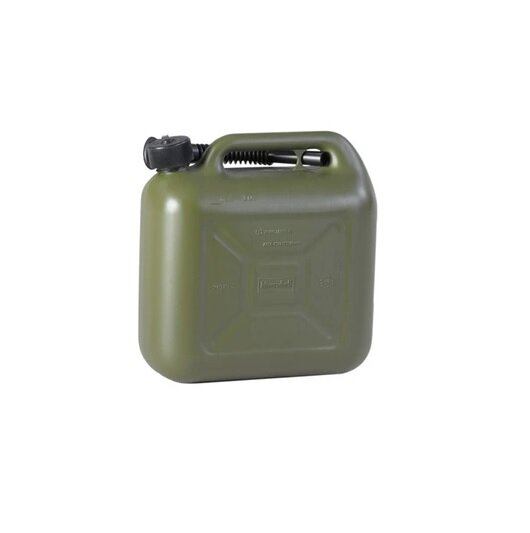 Profibau Kraftstoffkanister 61246 10 L HDPE oliv, mit UN-Zulassung, E10 geeignet