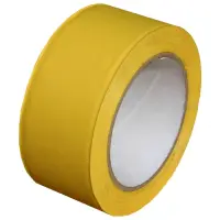 Profibau PVC-Band T005 61535 glatt gelb, 30 mm x 33 m,...