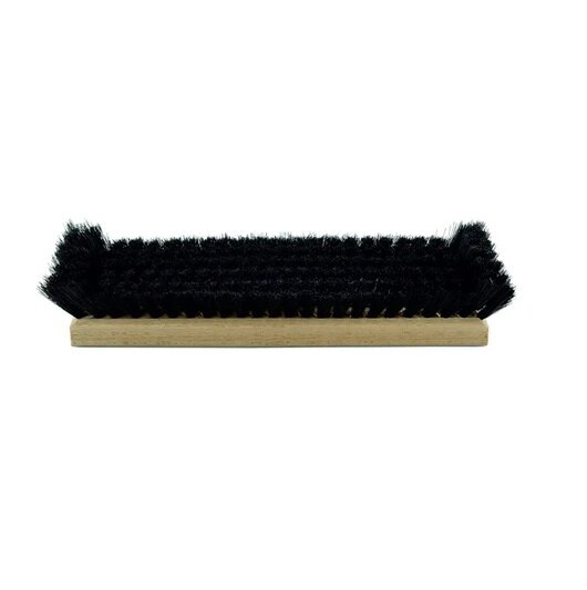 Profibau Tapezierbürste 61542 Malerqualität, 230 x 60 mm, Kunstborste, mit Stirnbart
