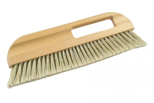 Profibau Tapezierwischer 61544 Graue Borsten, 320 x 20 mm, Holzkörper mit Griffloch