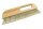 Profibau Tapezierwischer 61544 Graue Borsten, 320 x 20 mm, Holzkörper mit Griffloch