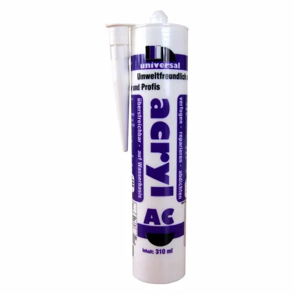 Profibau Acryl Universal AC 61588 weiß, 310 ml, überstreichbar, für den Innenbereich