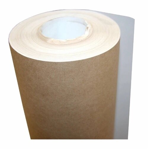 Profibau Milchtütenpapier 62171 weiß/braun, 1,30 m x 58 lfm, wasserabweisend, reißfest