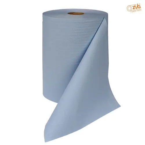 Profibau Putztuchrolle Multiclean Plus 62589 2-lagig blau, 38 cm breit, 1000 Abrisse