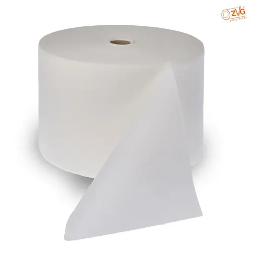 ZVG Putztuchrolle Multisoft Air+ 62595 weiß, 25 cm, 1 Rolle, 500 Abrisse, lösungsmittelbeständig, mit Waffelmuster
