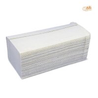 Profibau Handtuch V-Falz 62597 1-lagig Natur, 25 x 23 cm,...