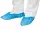 Überziehschuhe 62606 CPE Blau, 100 Stück, 15 x 41 cm, Gehämmerte Oberfläche