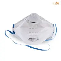 ZVG Feinstaubmaske FFP2 NR D 62617 Weiß mit Ventil,...