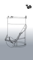 Eichinger Betonsilo 1021 BS146-111 mit Kette, Bügel...