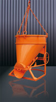 Eichinger Betonsilo 1021 BS146-111 mit Kette, Bügel oder Traverse, seitlicher Auslauf, 150-4000 Liter
