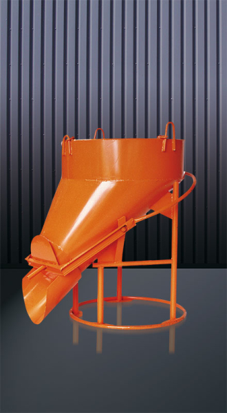 EICHINGER Betonsilo 1022 - 150-1000Liter - Kette/ Bügel - seitlicher Auslauf