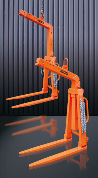 EICHINGER Ladegabel 1052.4, 2000 kg, Federdruck zum automatischen Gewichtsausgleich, Verstellbare Gabelzinken