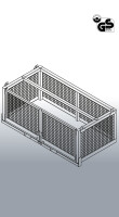 EICHINGER Ladegabel 1054.4, 2000 kg, Federdruck zum automatischen Gewichtsausgleich, Verstellbare Gabelzinken