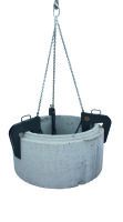 EICHINGER Schachtringgehänge 1062.3 Tragkraft 1500kg Kettelänge 1,7m Spannbereich & Rohrgröße 0 - 100 mm - max. 2 Meter