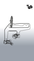 EICHINGER Schachtringklemme 1063.5 Tragkraft 3000kg Kettelänge 2,5m Spannbereich & Rohrgröße 45 - 180 mm - max. 3 Meter