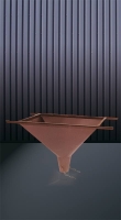 EICHINGER Betontrichter 1208.6, Auslaufstutzen ø 600 mm, schokoladenbraun