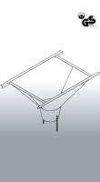 EICHINGER Betontrichter 1208.6, Auslaufstutzen ø 600 mm, schokoladenbraun