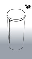 EICHINGER Schuttrohr 1229.1, ø unten 400 mm,...