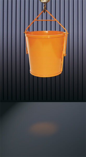 EICHINGER Aufzugskübel 1224.16, 2000 Liter, reinorange