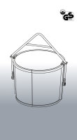 EICHINGER Aufzugskübel 1224.16, 2000 Liter, reinorange