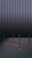 EICHINGER Stapelgestell 1311.2, 1500 kg, LxBxH 1200x820x910 mm, schokoladenbraun