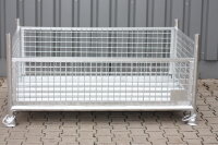 EICHINGER Gitterbox-Stapelgestell 1313.4, 1500 kg, LxBxH 1200x1030x910 mm, verzinkt