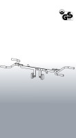 EICHINGER Florsteinzange 1532.1, 150 kg, Öffnungsweite 180-580 mm, Eintauchtiefe 165 mm, verzinkt
