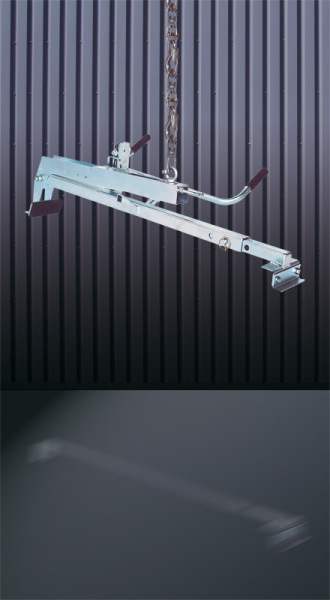 EICHINGER Bordsteinversetzzange 1551.1, 250 kg, Öffnungsweite 900-1100 mm, Eintauchtiefe 45 mm, verzinkt