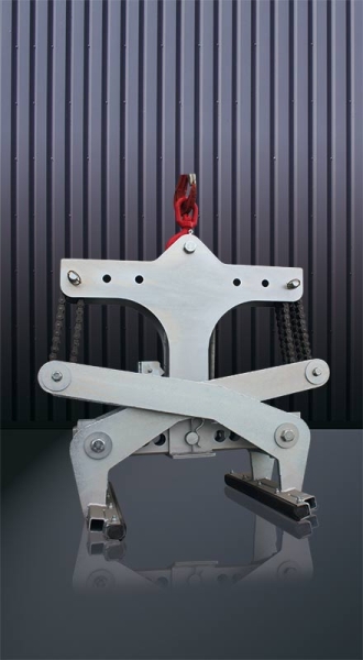 EICHINGER Winkelelementzange 1568.1, Eintauchtiefe 1000mm, Öffnungsweite W 15-245mm, verzinkt