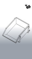 EICHINGER Schüttmulde 1046.12, 1000 Liter, 2000 kg
