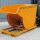 EICHINGER Kippbehälter in hoher Bauhöhe, 2500 kg, 600 Liter, reinorange