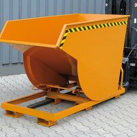 EICHINGER Kippbehälter in hoher Bauhöhe, 2500 kg, 600 Liter, feuerverzinkt