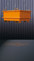 EICHINGER Universal-Container, 1500 kg, 750 Liter, reinorange